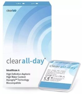 Мягкие контактные линзы ежемесячной замены Clear All-day