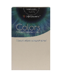 Мягкие цветные контактные линзы квартальной замены Офтальмикс Color Galaxy